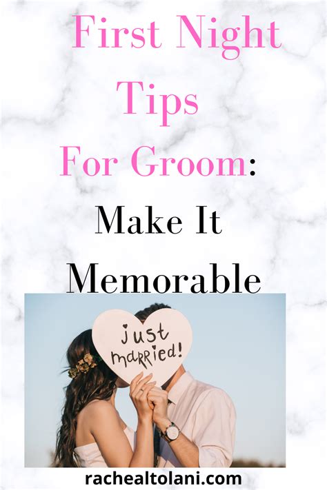 first night tips for groom|More.